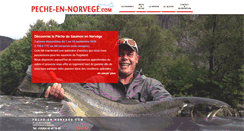 Desktop Screenshot of peche-en-norvege.com